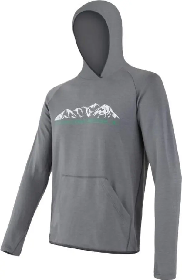 Sensor Sensor MERINO UPPER MOUNTAINS Мъжки суитшърт, сиво, размер