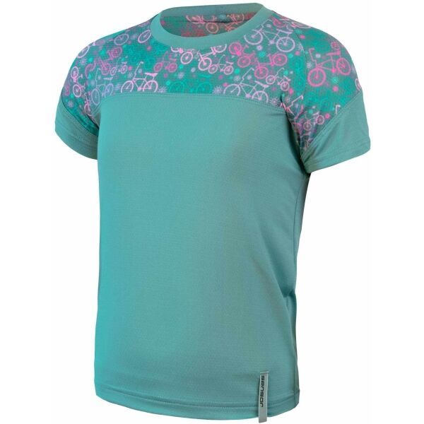 Sensor Sensor COOLMAX IMPRESS Детска функционална тениска, тюркоазено, размер 110