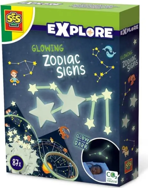 SES SES EXPLORE Светещи съзвездия, микс, размер