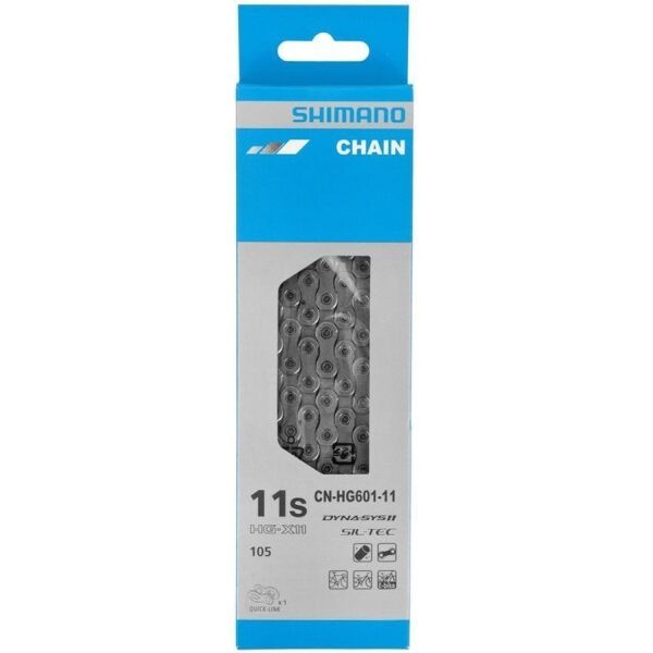 Shimano Shimano CN-HG601 Верига, сребърно, размер