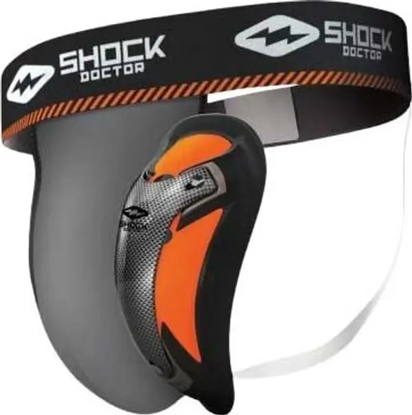 Shock Doctor Shock Doctor 329 SUPPORTER WITH ULTRA CARBON FLEX CUP Протектор за слабини, черно, размер