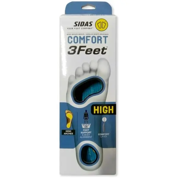 Sidas Sidas 3FEET COMFORT HIGH Стелки за обувки, синьо, размер