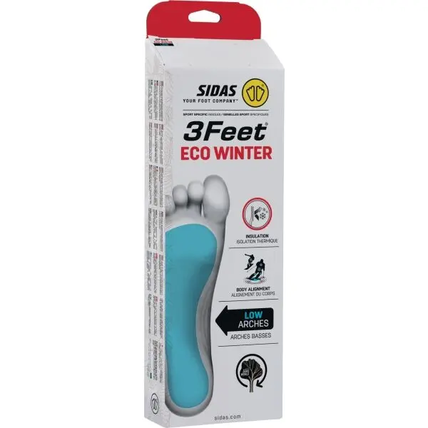 Sidas Sidas 3FEET ECO WINTER LOW Зимни стелки за обувки, червено, размер