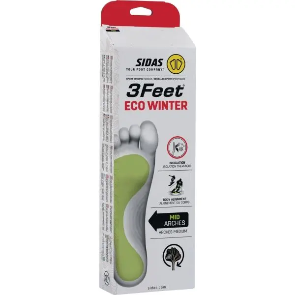 Sidas Sidas 3FEET ECO WINTER MID Зимни стелки за обувки, червено, размер