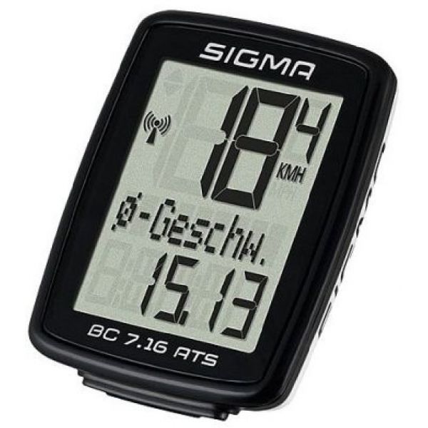 Sigma Sigma COMPUTER SIGMA BC 7.16 ATS Компютър за велосипед, , размер os