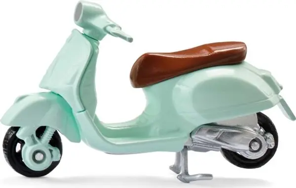 SIKU SIKU VESPA 125 GTS SUPER Модел на скутер, светло-зелено, размер