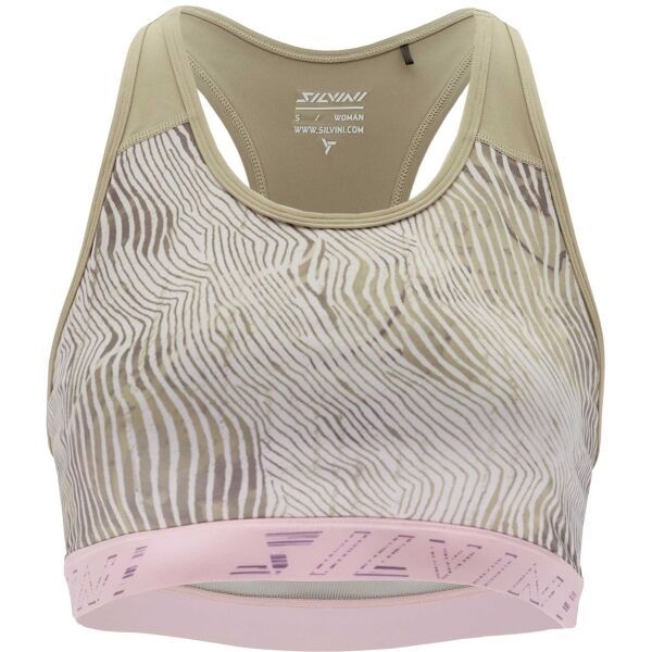 SILVINI SILVINI ARNATA Дамско спортно бюстие, бежово, размер