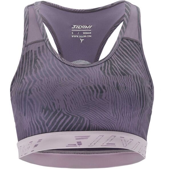 SILVINI SILVINI ARNATA Дамско спортно бюстие, лилаво, размер