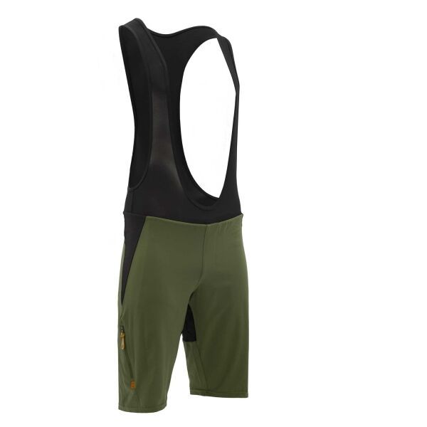 SILVINI SILVINI BOTTOMS BARREA M Мъжки къси-вело панталони 2в1, khaki, размер