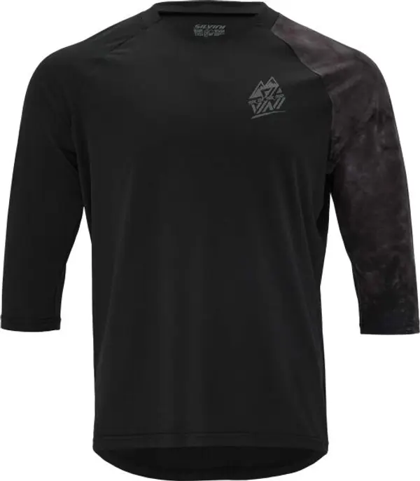 SILVINI SILVINI BRUNELLO M Мъжка  фланелка за  колоездене, черно, размер