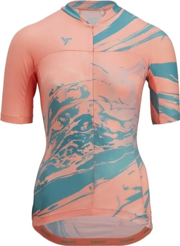 SILVINI SILVINI CATIRINA Дамска фланелка за колоездене, цвят сьомга, размер