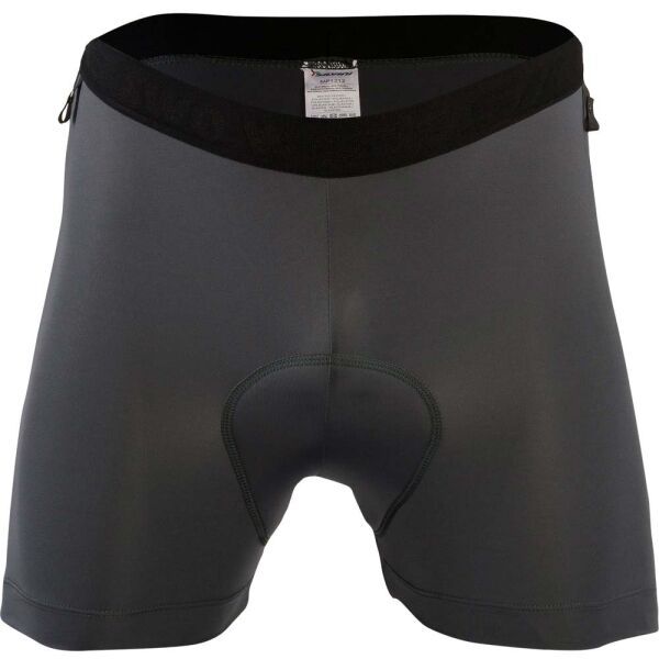 SILVINI SILVINI INNER PRO Мъжки функционални боксерки с велосипедна стелка, тъмносиво, размер