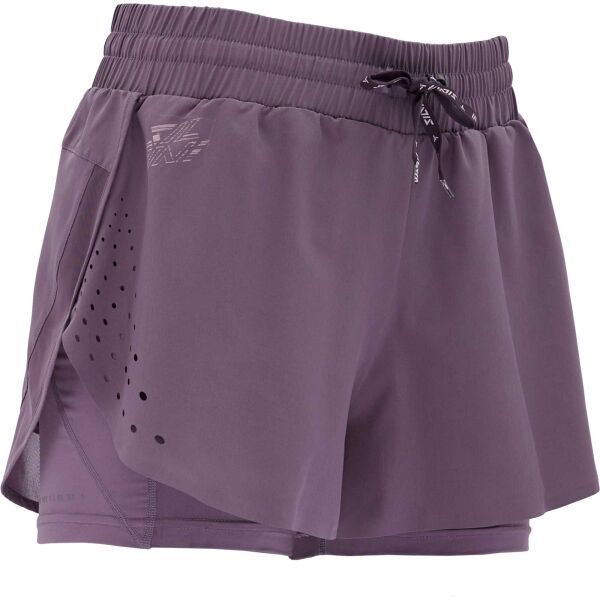 SILVINI SILVINI LAGIANA 2v1 Дамски  къси шорти, лилаво, размер