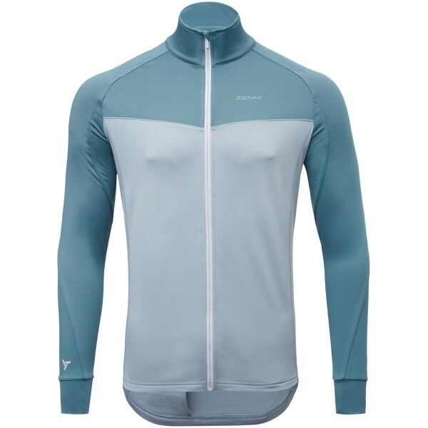 SILVINI SILVINI MATESIO Мъжки суитшърт с цип по цялата дължина на предницата, сиво, размер