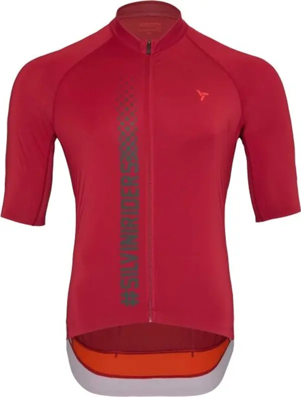 SILVINI SILVINI MEN JERSEY MAZZANO Мъжка фланелка за колоездене, винен, размер XXXL