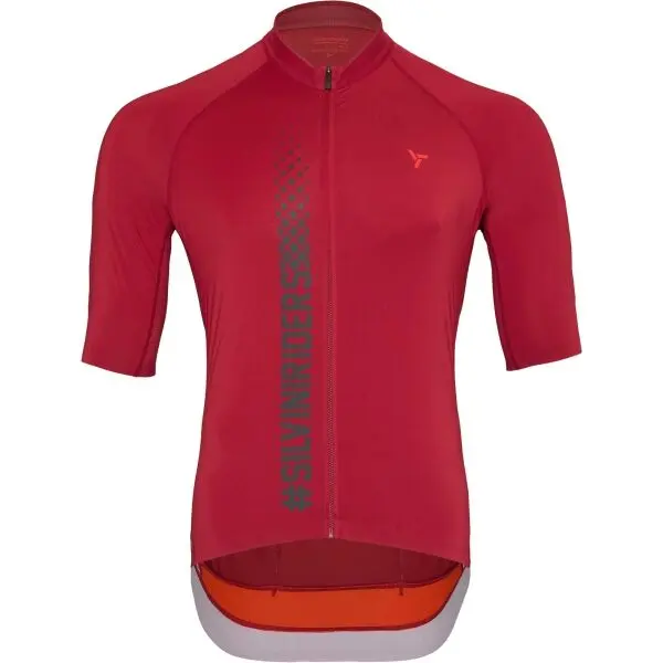 SILVINI SILVINI MEN JERSEY MAZZANO Мъжка фланелка за колоездене, винен, размер