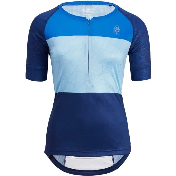 SILVINI SILVINI STABINA Дамска велосипедна фланелка, тъмносин, размер