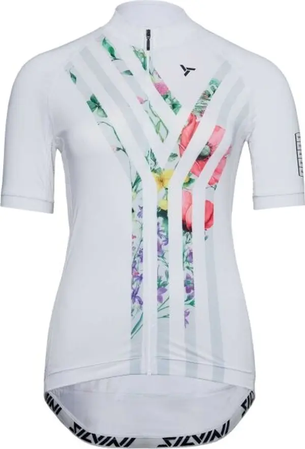 SILVINI SILVINI WOMEN JERSEY CALNIA Дамска блуза за колоездене, бяло, размер