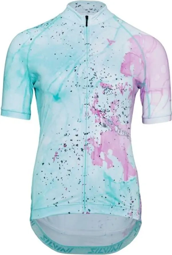 SILVINI SILVINI WOMEN JERSEY CALNIA Дамска блуза за колоездене, тюркоазено, размер