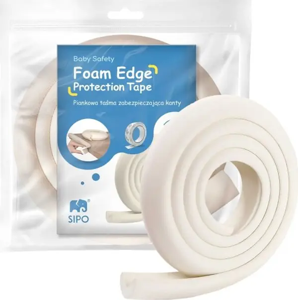 Sipo Sipo PROTECTIVE TAPE Защитна лента от пяна, бяло, размер
