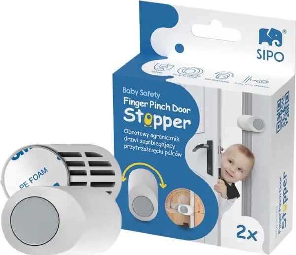 Sipo Sipo STOPPER 2KS Детски ограничител за врата, бяло, размер