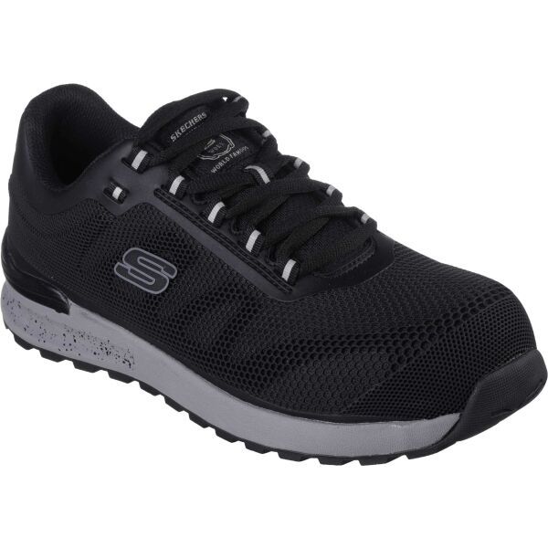 Skechers Skechers BULKLIN Мъжки работни обувки, черно, размер