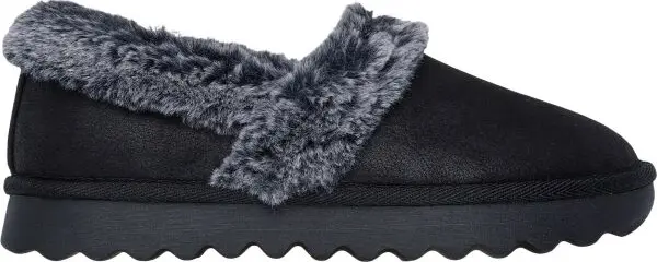 Skechers Skechers COZY UP Дамски затоплени пантофки, черно, размер