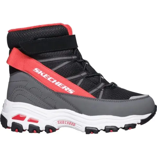 Skechers Skechers D'LITES Детски затоплени обувки, черно, размер