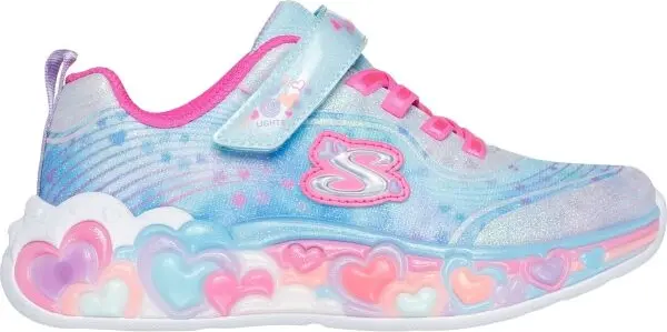 Skechers Skechers ETERNAL HEART LIGHTS Ежедневни обувки за момичета, светлосиньо, размер