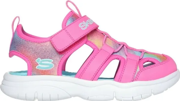 Skechers Skechers FLEX SPLASH - DAYLIGHT SHIMMER Момичешки сандали, розово, размер