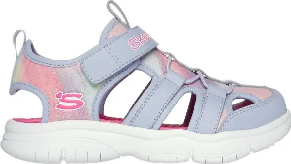 Skechers Skechers FLEX SPLASH - DAYLIGHT SHIMMER Момичешки сандали, светлосиньо, размер