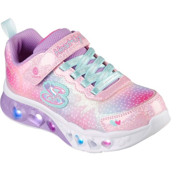 Skechers Skechers FLUTTER HEART LIGHTS - SIMPLY LOVE Детски маратонки, розово, размер