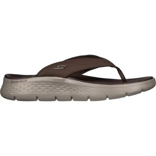 Skechers Skechers GO WALK FLEX Мъжки джапанки, кафяво, размер