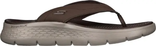 Skechers Skechers GO WALK FLEX Мъжки джапанки, кафяво, размер