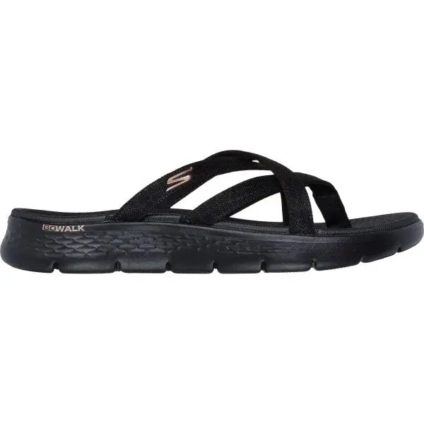 Skechers Skechers GO WALK FLEX SANDAL Дамски джапанки, черно, размер