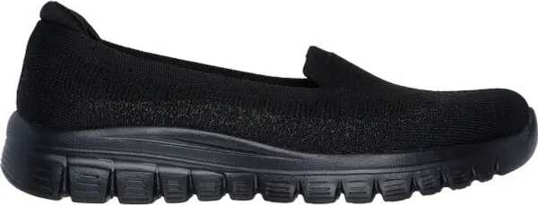 Skechers Skechers GRACEFUL Дамски обувки за свободно време, черно, размер