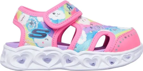 Skechers Skechers HEART LIGHTS Момичешки сандали, розово, размер