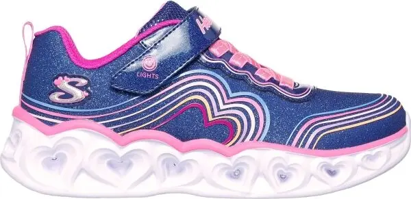 Skechers Skechers HEART LIGHTS Момичешки спортни маратонки, тъмносин, размер