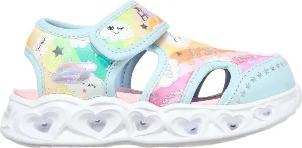Skechers Skechers HEART LIGHTS SANDALS-CUTIE CLOUDS Момичешки сандали, микс, размер