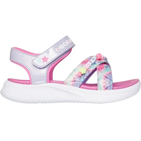 Skechers Skechers JUMPSTERS SANDAL - TIE DYE BFFS Момичешки сандали, розово, размер