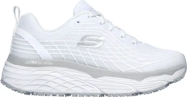 Skechers Skechers MAX CUSHIONING ELITE W Дамски работни обувки, бяло, размер
