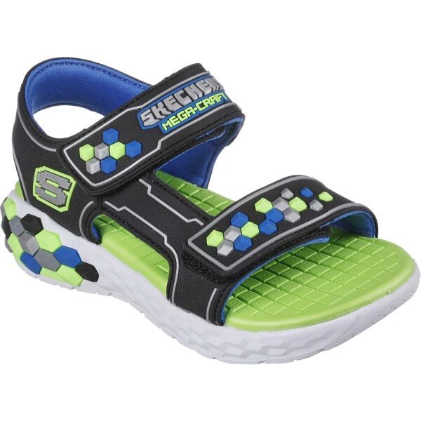 Skechers Skechers MEGA-SPLASH 2.0-CUBOSHORE Сандали за момчета, черно, размер