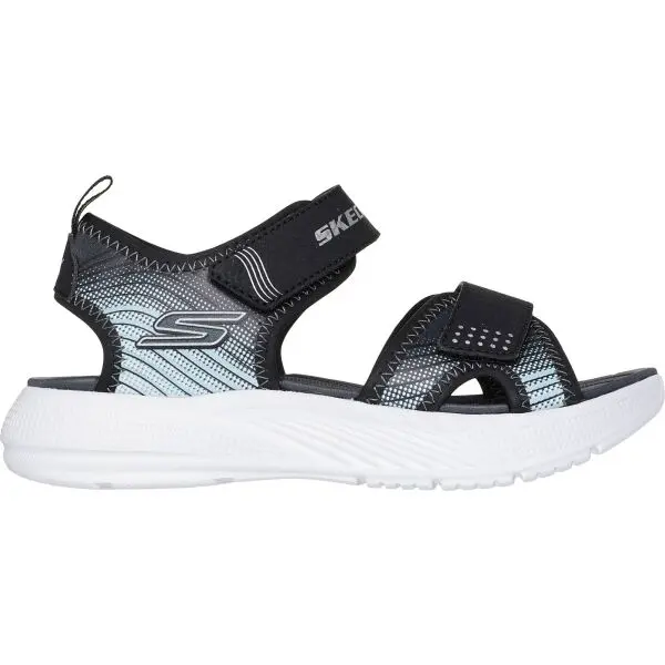 Skechers Skechers MICROSPEC - SPLASH Детски сандали, черно, размер
