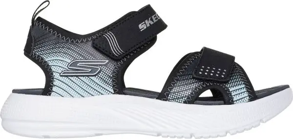 Skechers Skechers MICROSPEC - SPLASH Детски сандали, черно, размер
