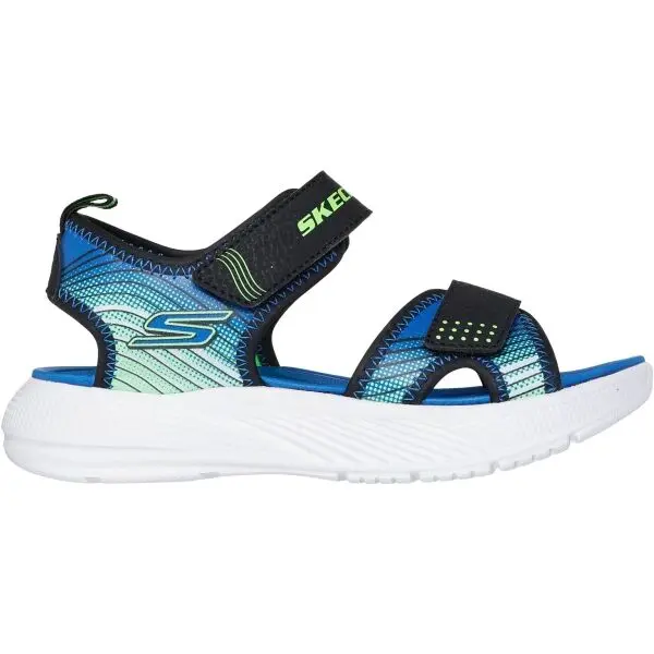 Skechers Skechers MICROSPEC - SPLASH Детски сандали, синьо, размер