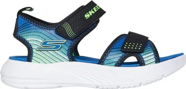 Skechers Skechers MICROSPEC - SPLASH Детски сандали, синьо, размер