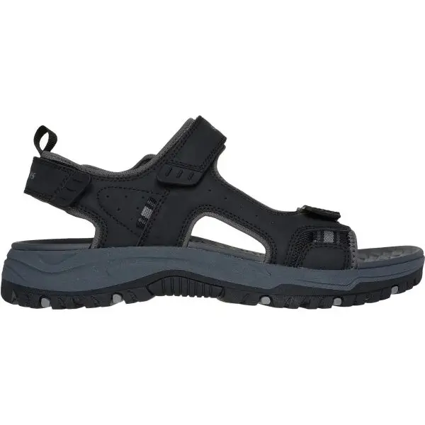 Skechers Skechers PREWITT RIGDON - STRETCH FLEX Мъжки сандали, черно, размер
