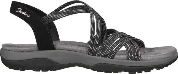 Skechers Skechers REGGAE SLIM Дамски сандали, тъмносиво, размер