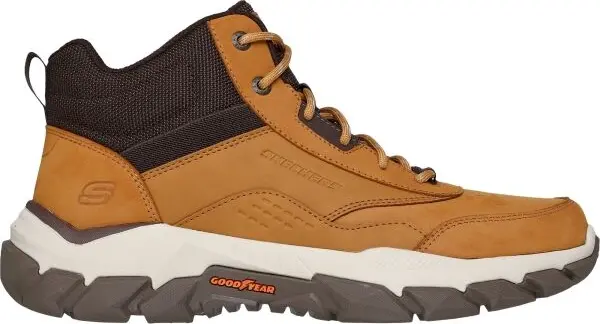 Skechers Skechers SANTORO - HOPKINS Мъжки затоплящи обувки, кафяво, размер