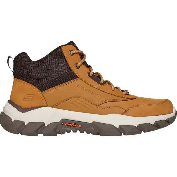 Skechers Skechers SANTORO - HOPKINS Мъжки затоплящи обувки, кафяво, размер